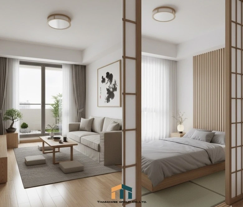 ตกแต่งคอนโดขนาดเล็ก