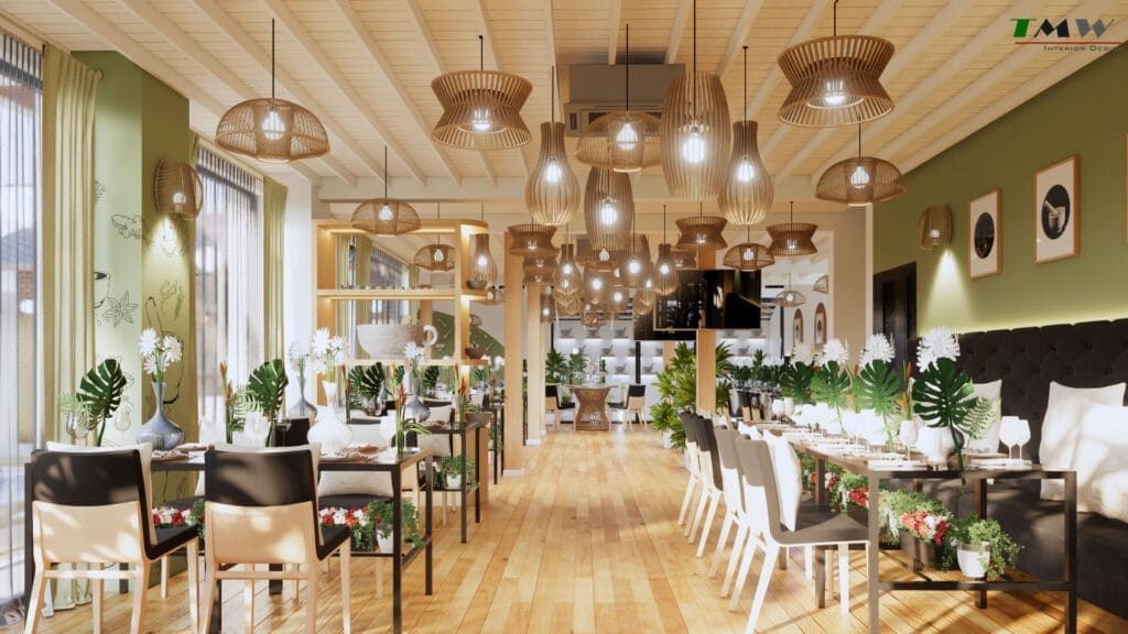 แบบร้านอาหารมินิมอล