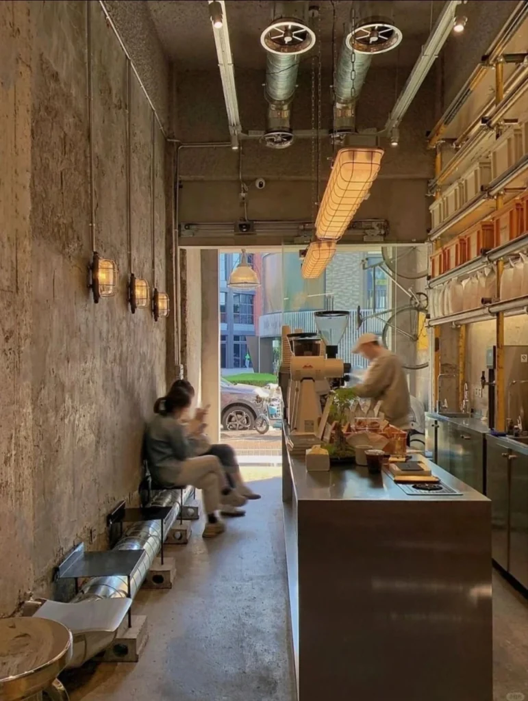 ออกแบบร้านกาแฟสไตล์ลอฟท์