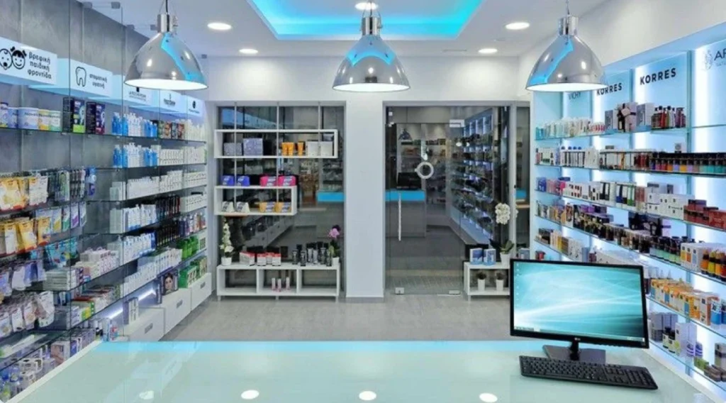 ออกแบบร้านยา 1 คูหา