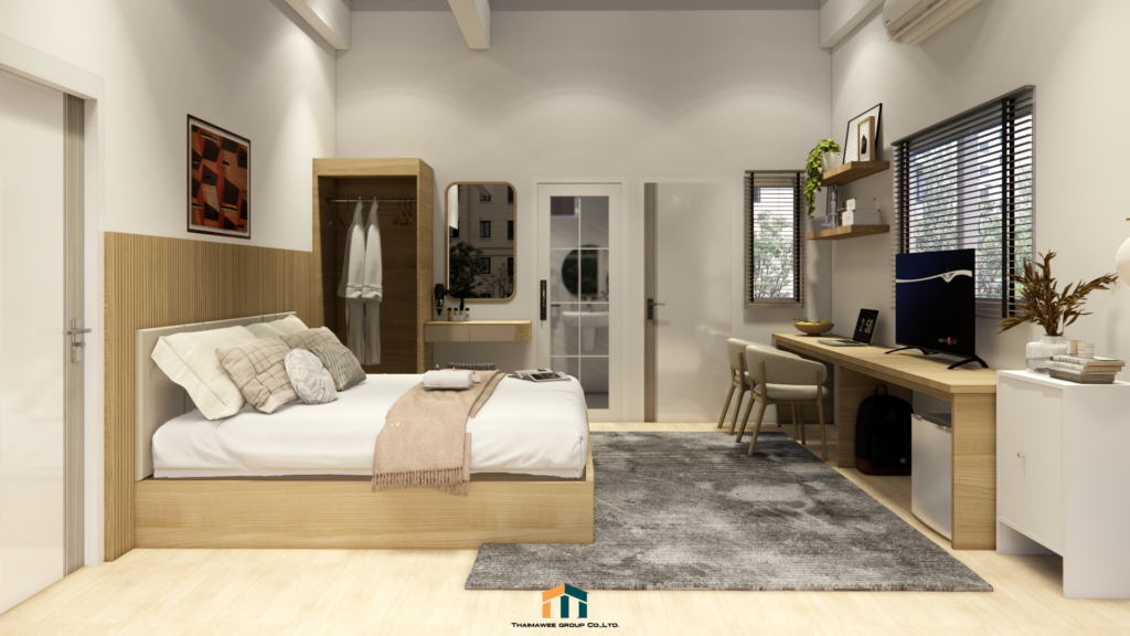 รีโนเวทหอพักเก่า