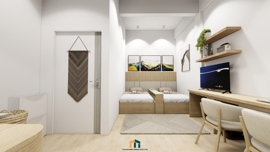 รีโนเวทหอพักเก่า