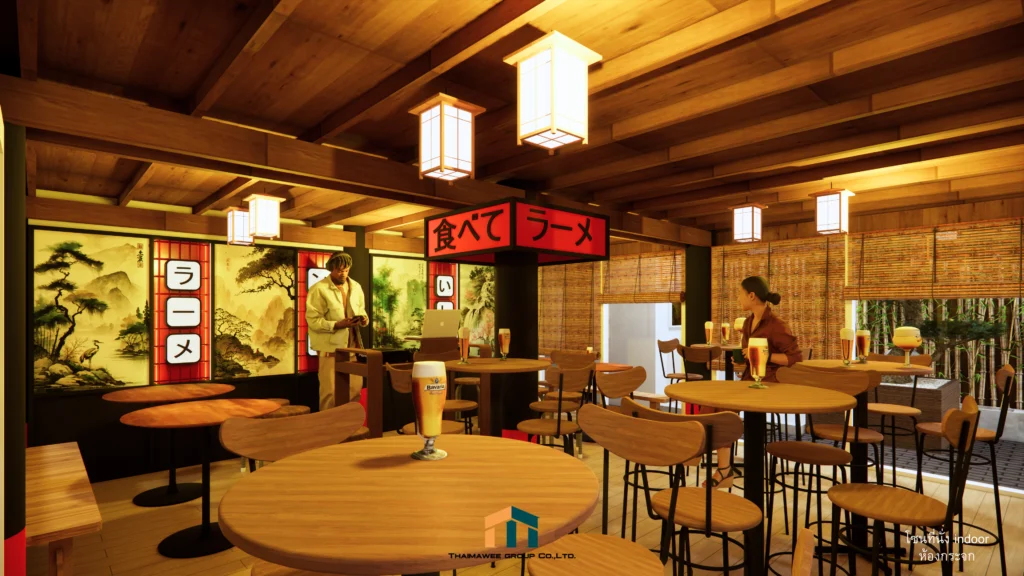 รีโนเวทร้านอาหารญี่ปุ่น