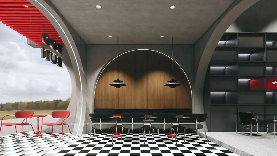 รับออกแบบร้านกาแฟคาเฟ่