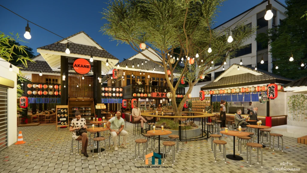 รีโนเวทร้านอาหารญี่ปุ่น