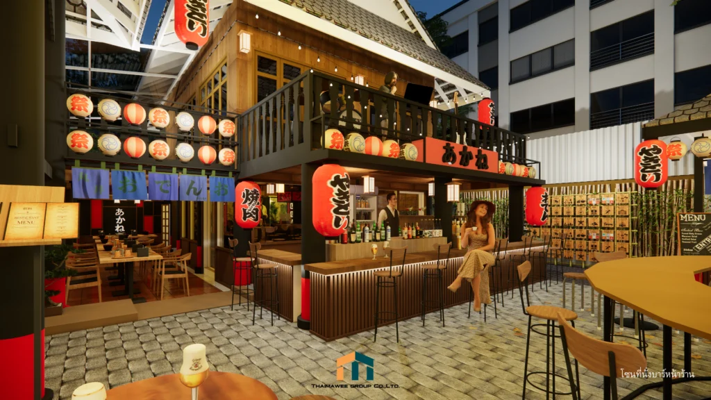 รีโนเวทร้านอาหารญี่ปุ่น