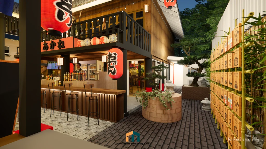 รีโนเวทร้านอาหารญี่ปุ่น