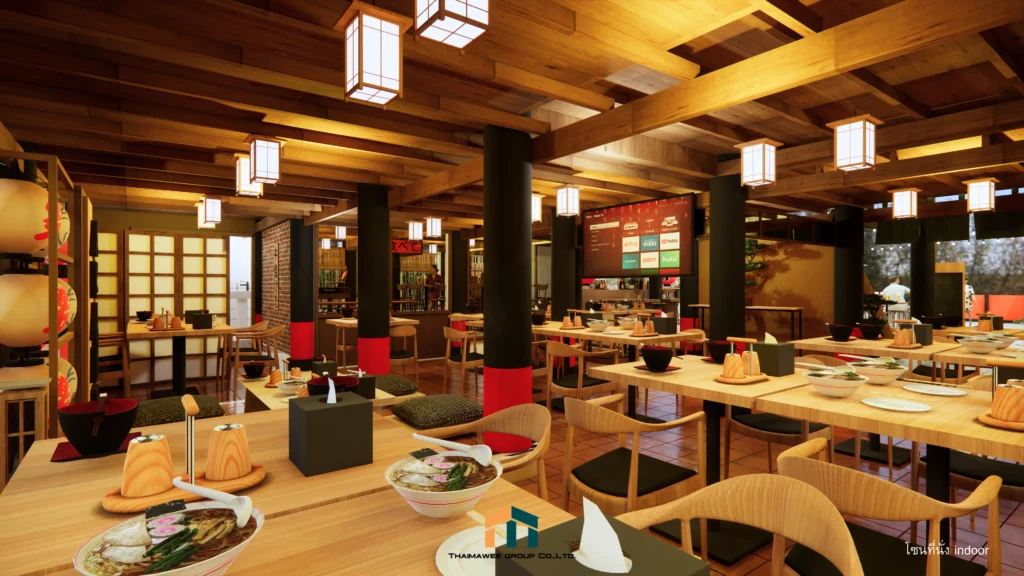 รีโนเวทร้านอาหารญี่ปุ่น