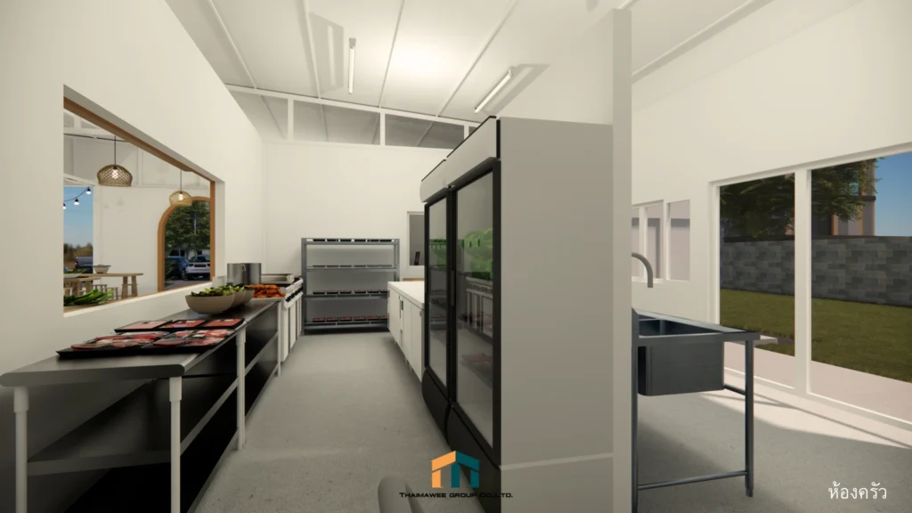 ออกแบบตกแต่งร้านหมูกระทะ