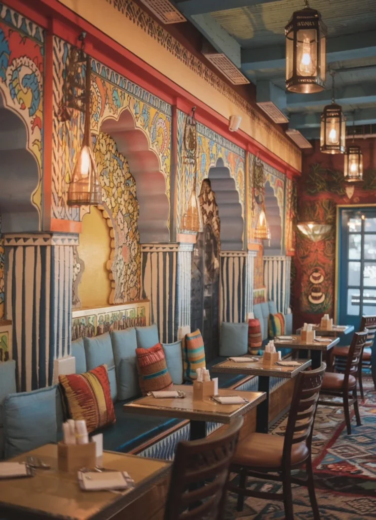 ออกแบบร้านอาหารอินเดีย