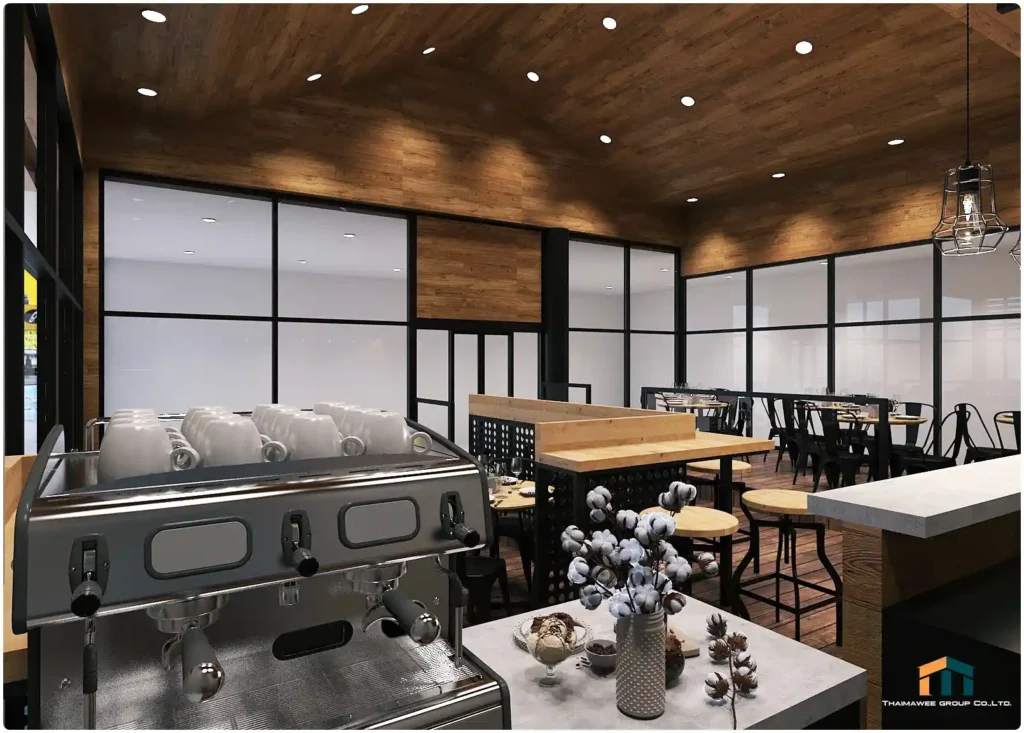 ออกแบบร้านอาหาร 