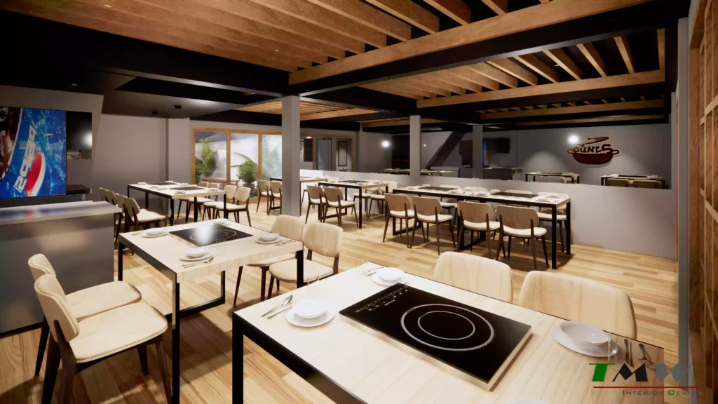 ออกแบบร้านชาบู ปิ้งย่าง