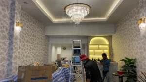 ผลงานรีโนเวทร้านนวดย่านประตูน้ำ