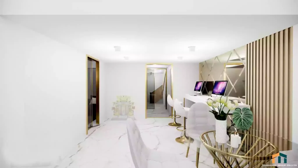 รับ ตกแต่ง คลินิกความงาม