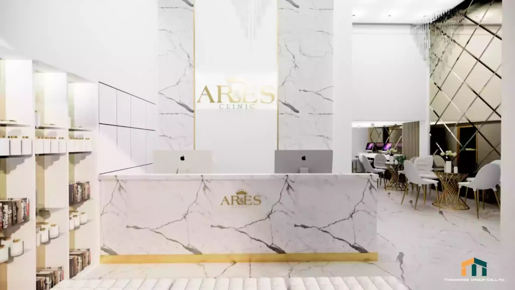 รับ ตกแต่ง คลินิกความงาม