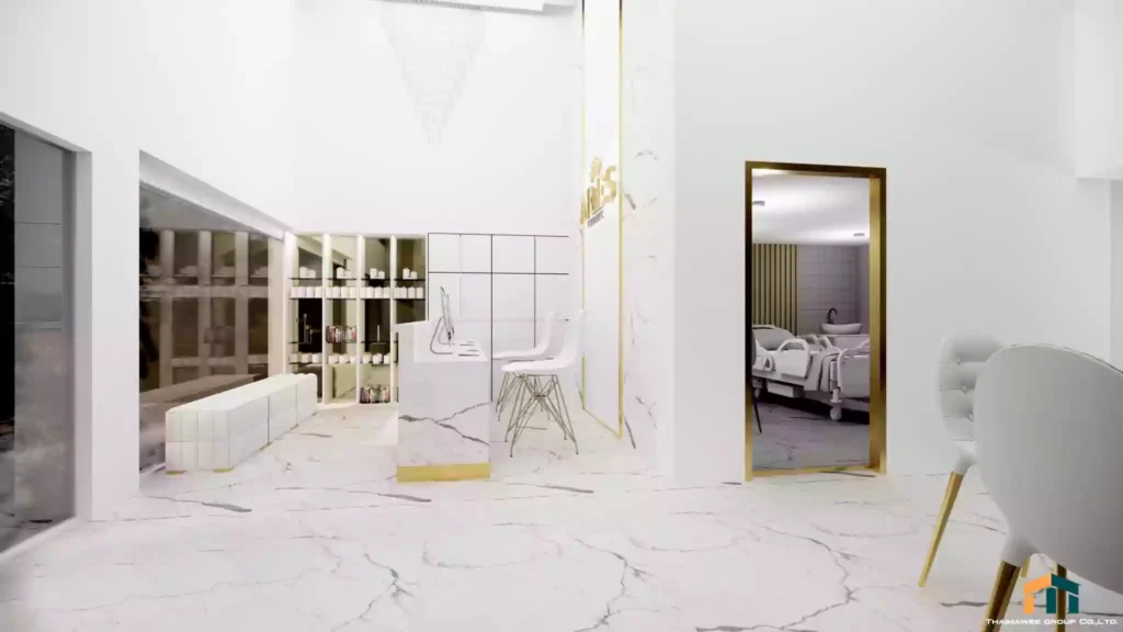 รับ ตกแต่ง คลินิกความงาม