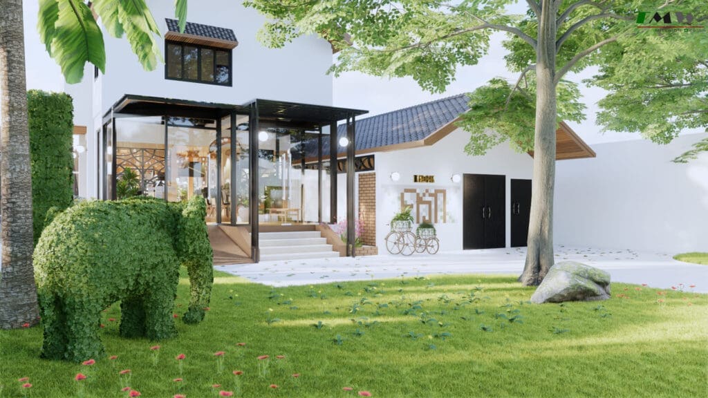 แบบร้านอาหารมินิมอล