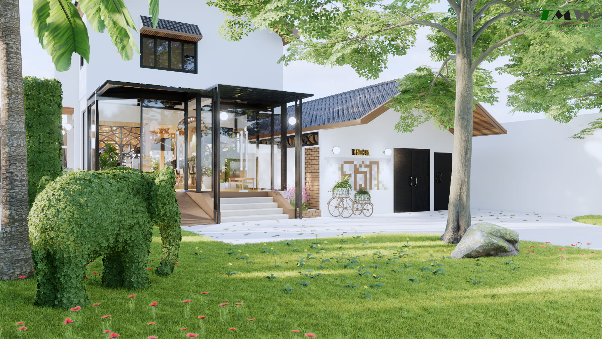 แบบร้านอาหารมินิมอล