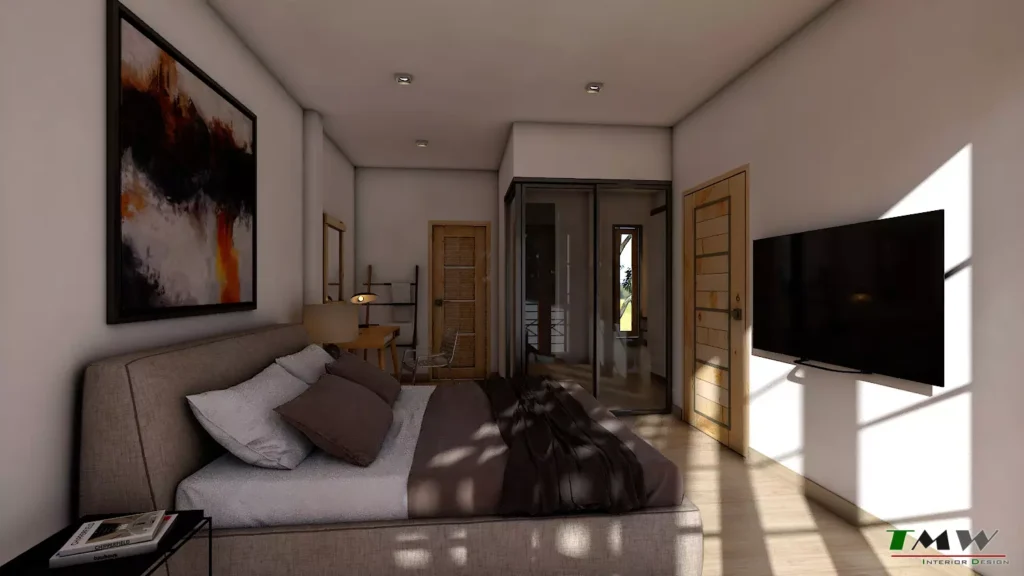 ตกแต่งห้องนอนเล็กๆ