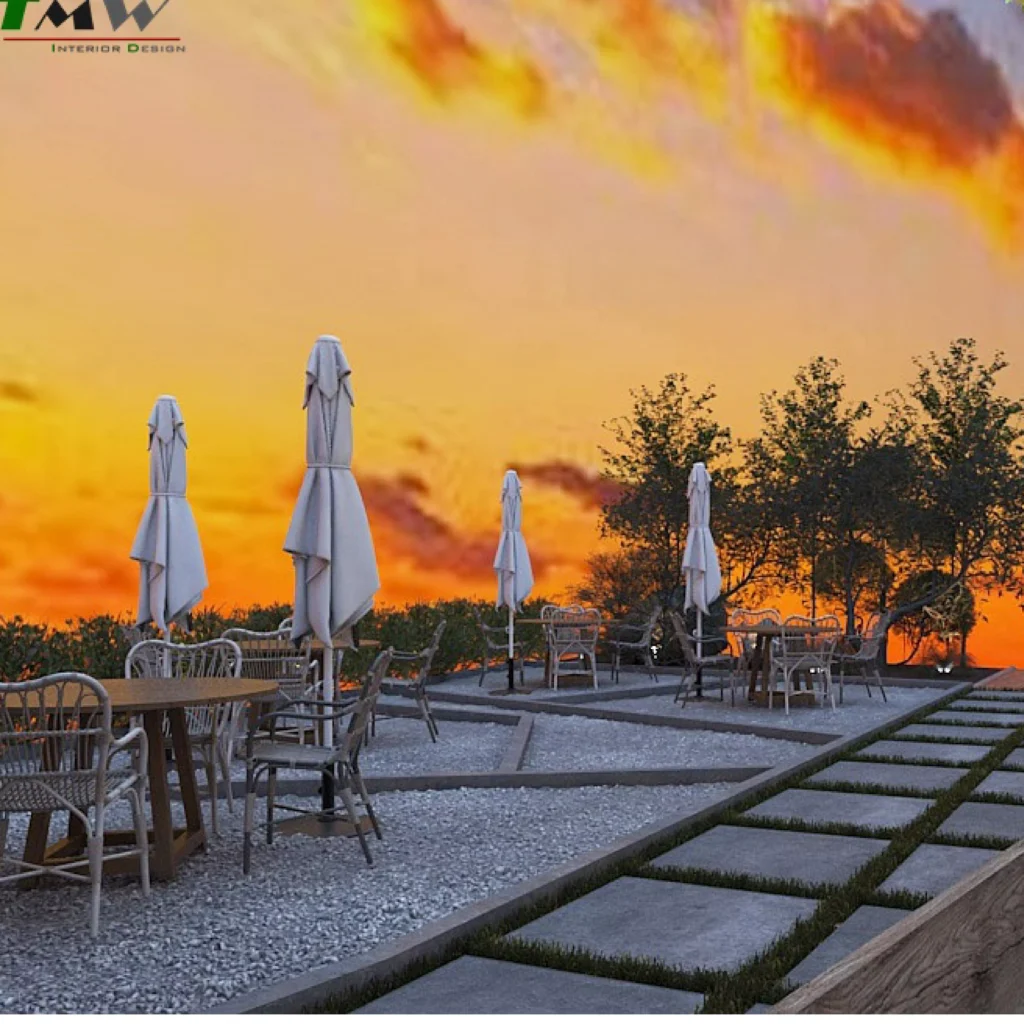 รับออกแบบ ตกแต่งร้านอาหาร สไตล์ ธรรมชาติ