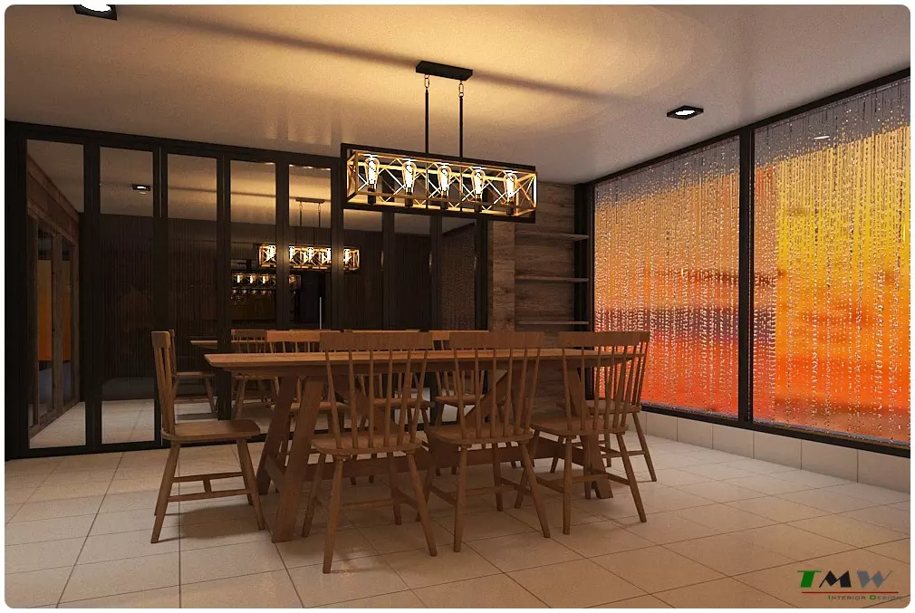 รับออกแบบ ตกแต่งร้านอาหาร สไตล์ ธรรมชาติ