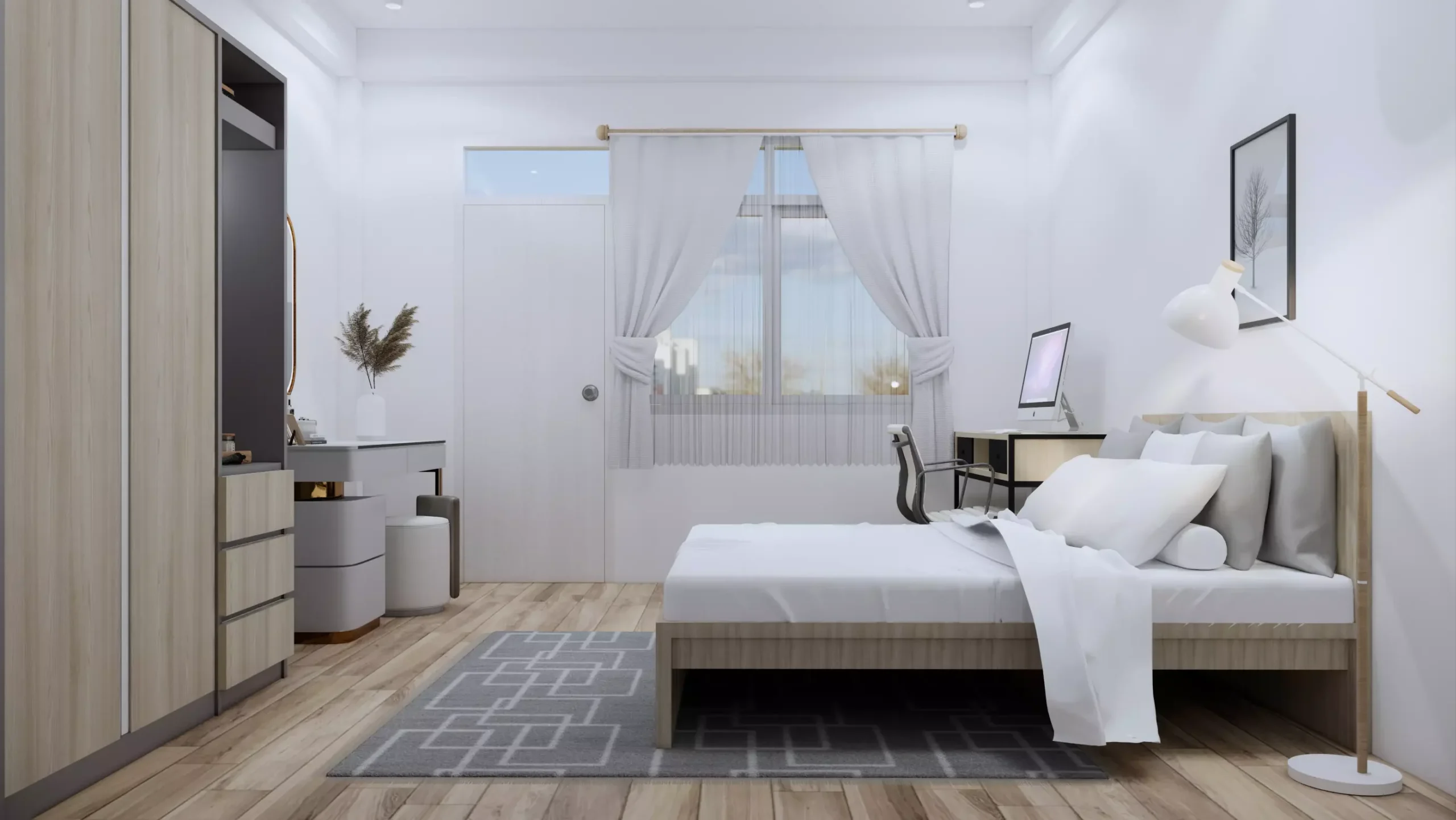 ตกแต่งห้องนอนเล็กๆ