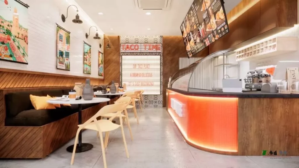 รับออกแบบร้านทาโก้