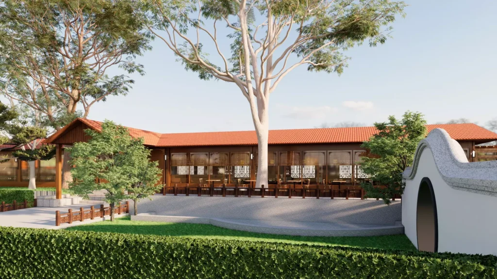 รับออกแบบร้านอาหารจีน