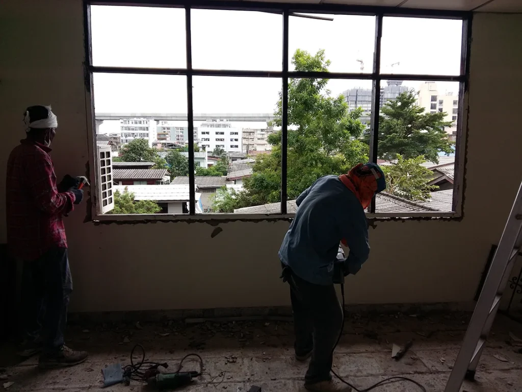 รีโนเวทอาคารพาณิชย์ 3 ชั้น