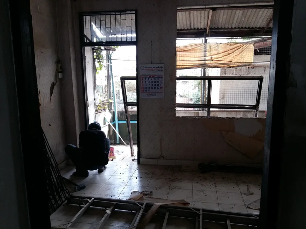 รีโนเวทอาคารพาณิชย์ 3 ชั้น