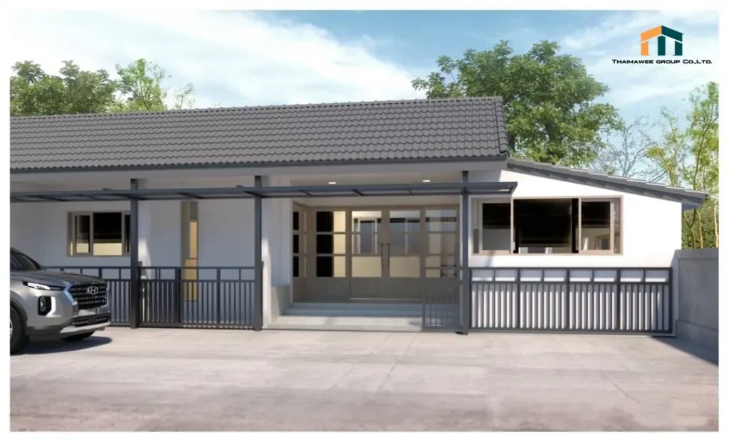 รับสร้างบ้านชั้นเดียว