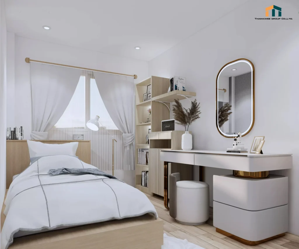 
ออกแบบภายในห้องนอน