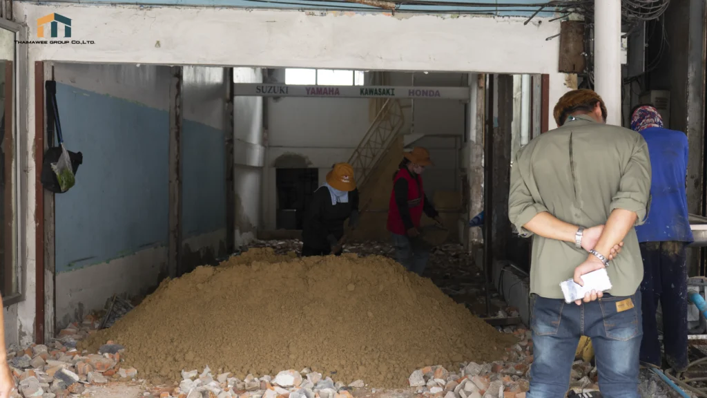 รีโนเวทศูนย์รถจักรยานยนต์ฮอนด้า