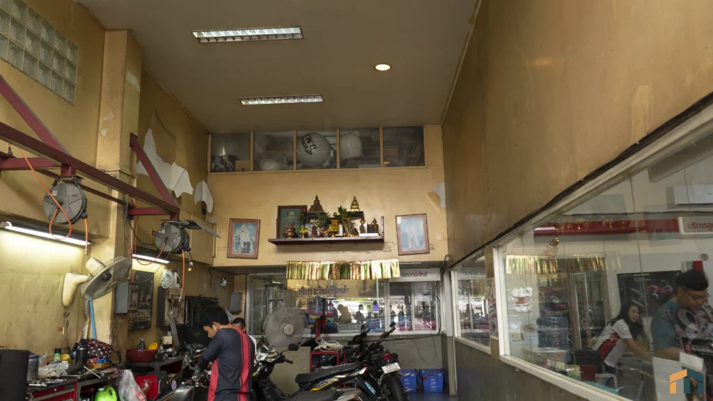 รีโนเวทศูนย์รถจักรยานยนต์ฮอนด้า