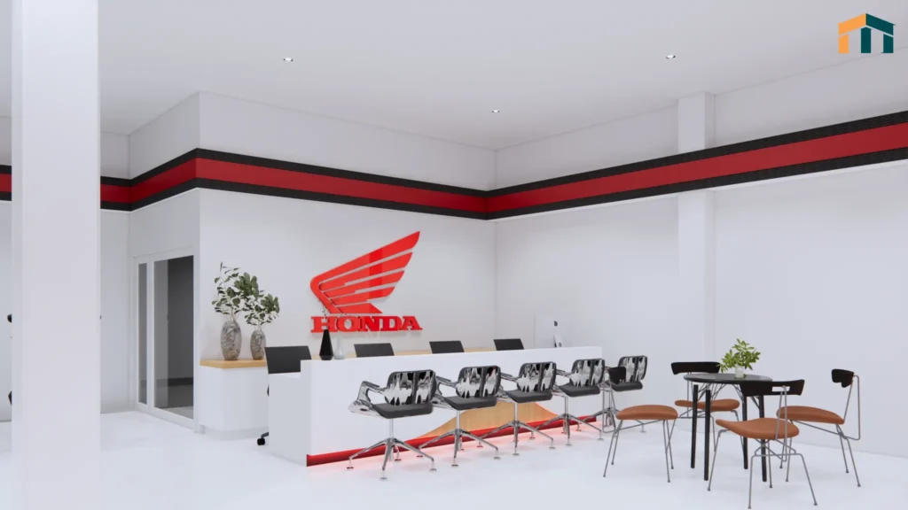 รีโนเวทศูนย์รถจักรยานยนต์ฮอนด้า