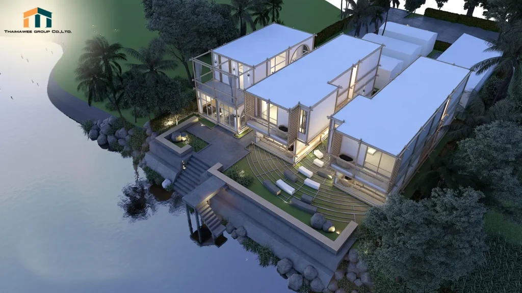 รับออกแบบรีสอร์ท