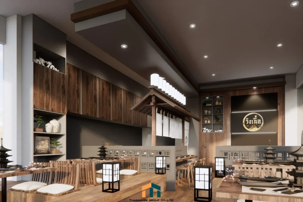 ออกแบบร้านอาหาร บุฟเฟต์