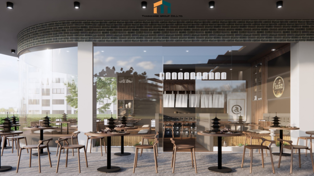 ออกแบบร้านอาหาร บุฟเฟต์