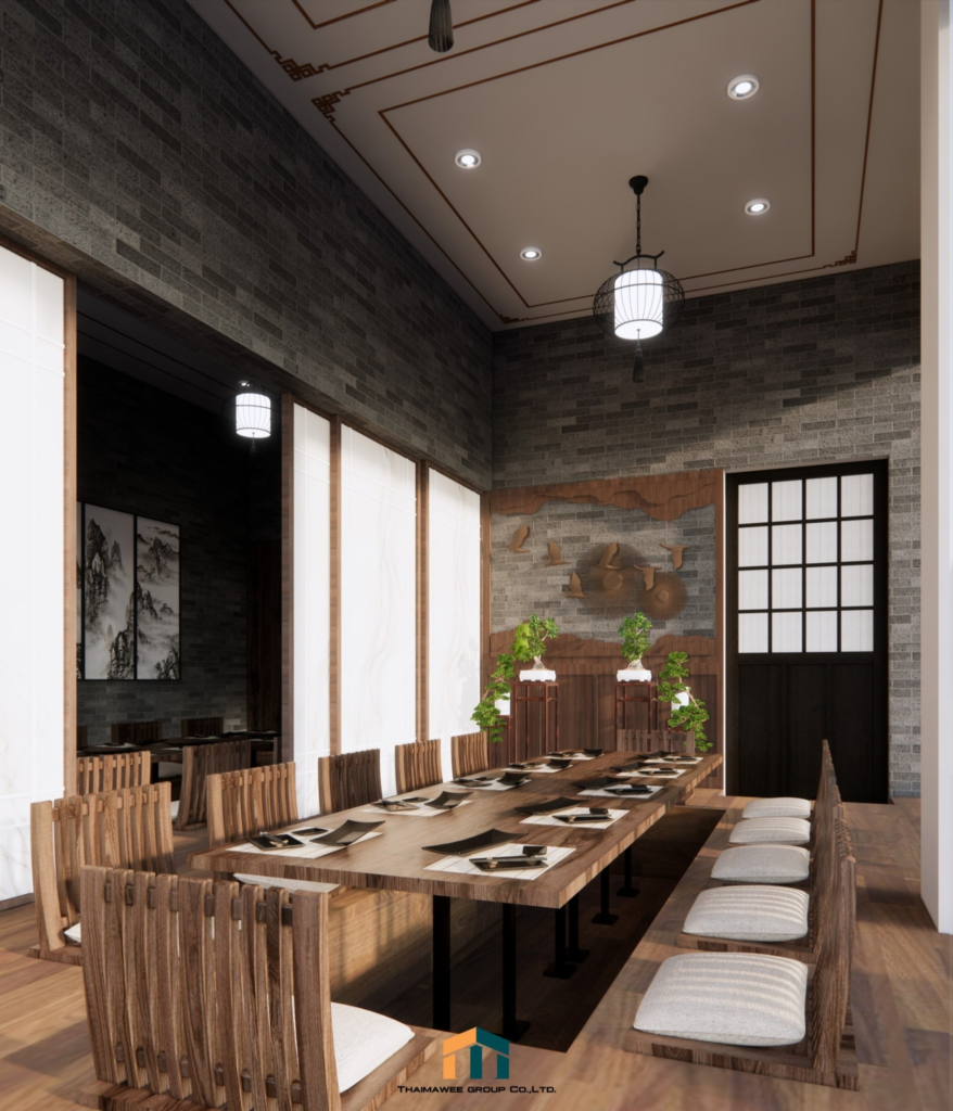 ออกแบบร้านอาหาร บุฟเฟต์