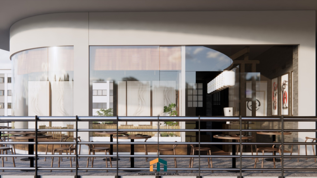 ออกแบบร้านอาหาร บุฟเฟต์