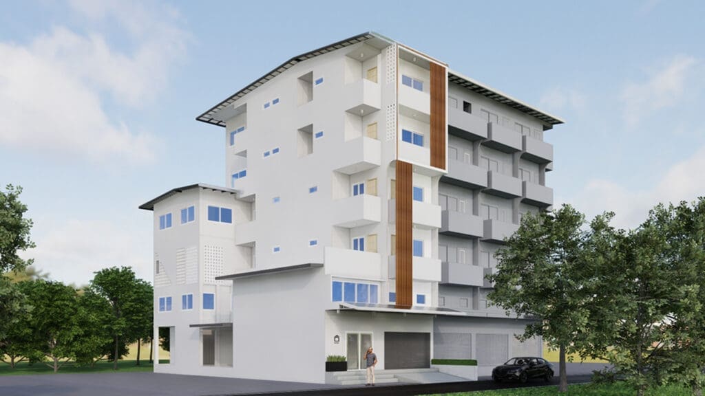 ออกแบบอพาร์ทเม้นท์ สร้างอพาร์ทเม้นท์