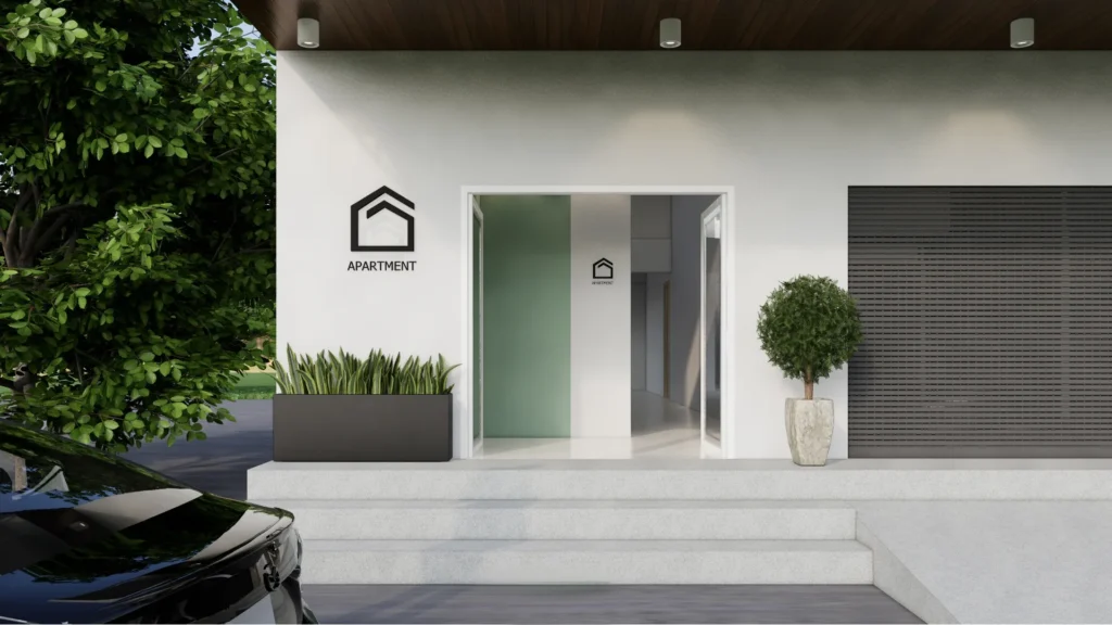 ออกแบบอพาร์ทเม้นท์ สร้างอพาร์ทเม้นท์