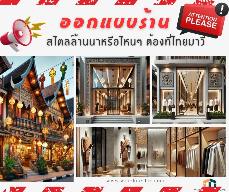 ออกแบบร้านเชียงใหม่