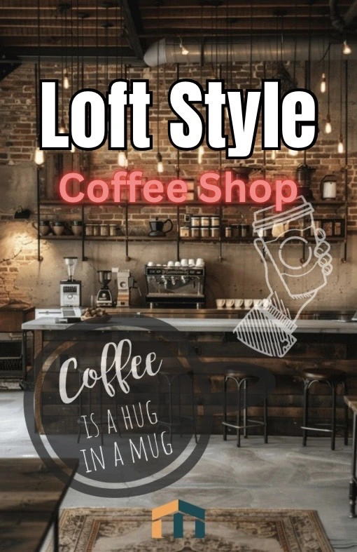 ออกแบบร้านกาแฟสไตล์ลอฟท์
