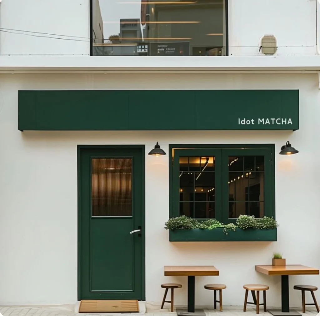 ออกแบบร้านชาไข่มุก