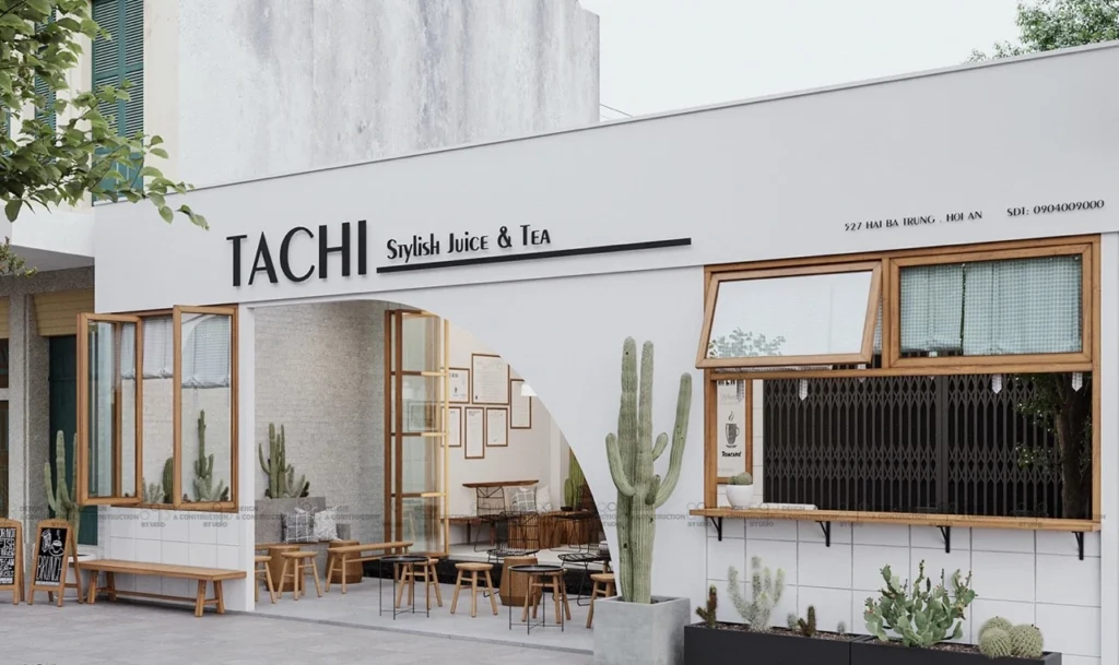 ออกแบบร้านชาไข่มุก