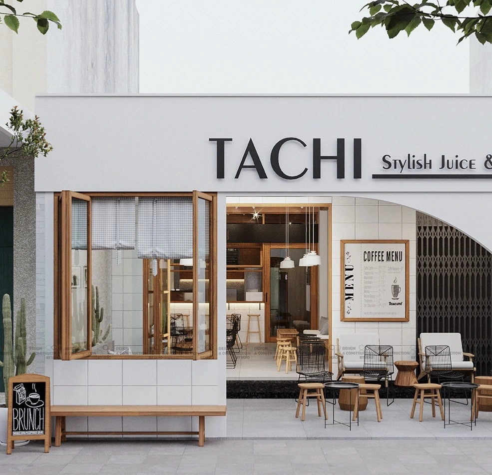 ออกแบบร้านชาไข่มุก