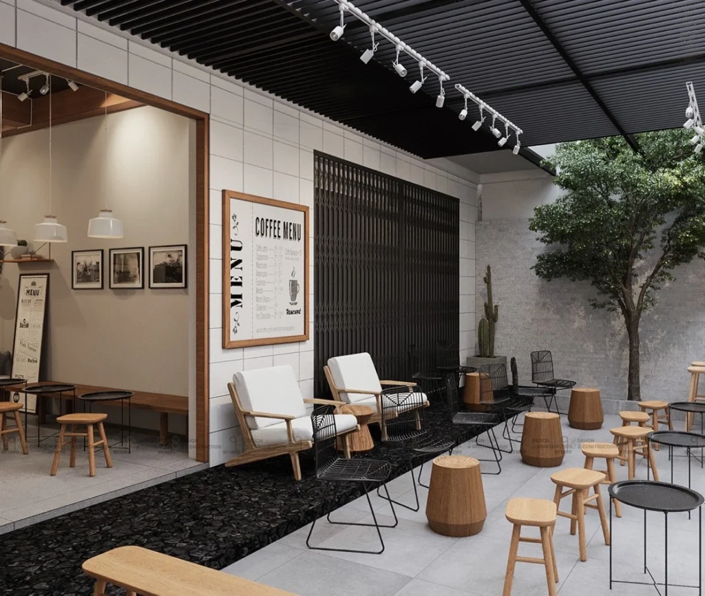 ออกแบบร้านชาไข่มุก