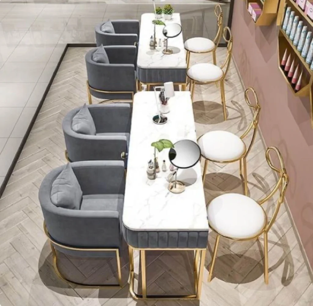 รับออกแบบร้านทําเล็บ