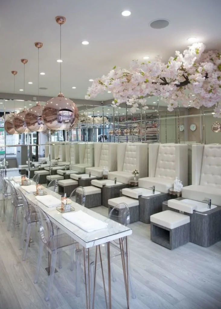 รับออกแบบร้านทําเล็บ